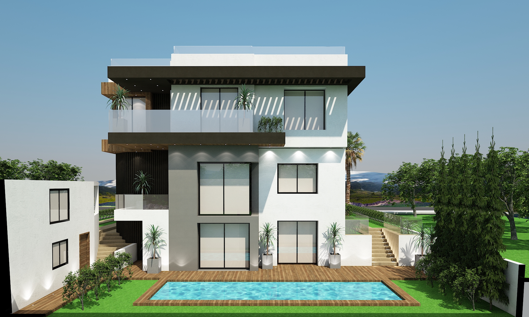 Villa Laarbi Alouchi – Architecte d’intérieur à Casablanca – Aménagement et design intérieur résidentiel moderne et élégant