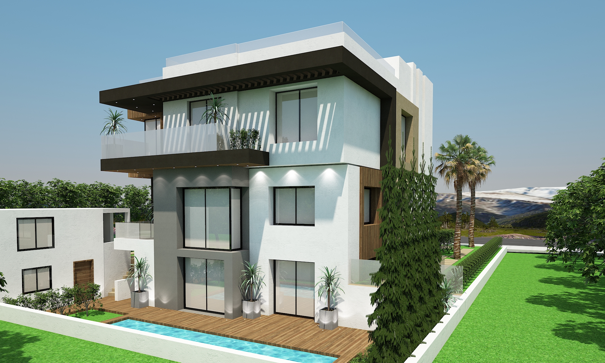 Villa Laarbi Alouchi – Architecte d’intérieur à Casablanca – Aménagement et design intérieur résidentiel moderne et élégant