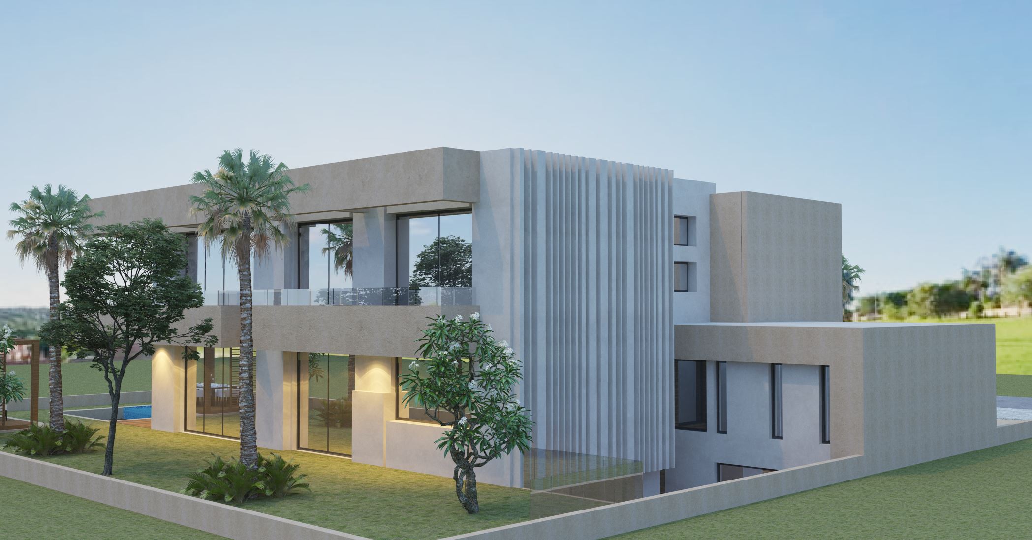 Villa Rachid Oudghiri – Architecte d’intérieur à Casablanca – Aménagement et design intérieur résidentiel moderne et élégant