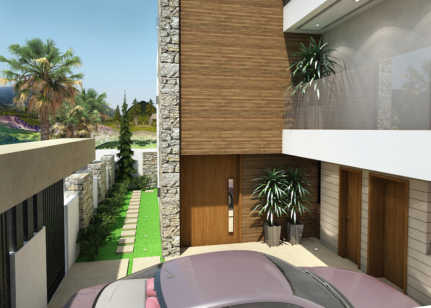 R+2 Fama – Architecte d’intérieur à Casablanca – Conception et aménagement intérieur d’immeuble moderne