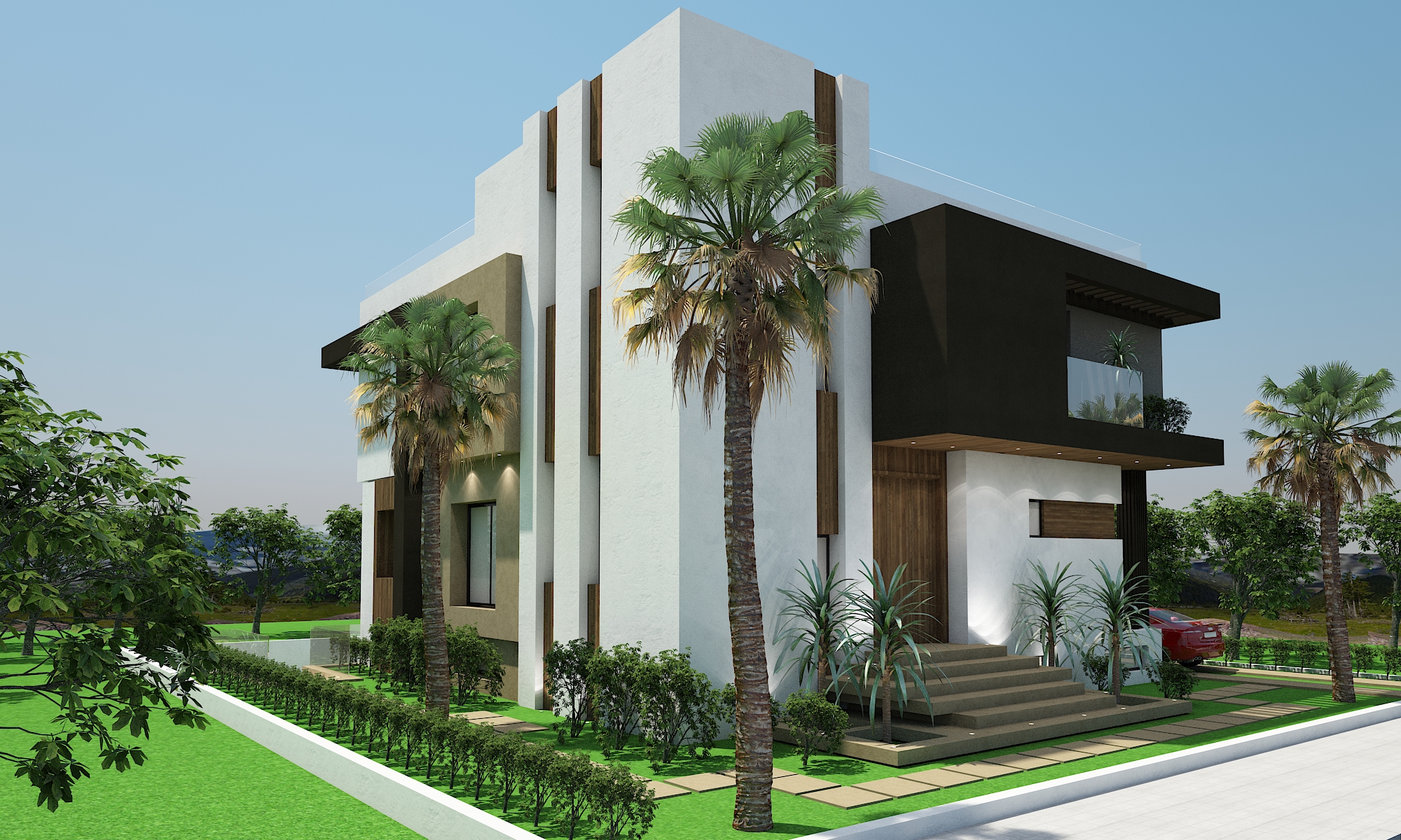 Villa Laarbi Alouchi – Architecte d’intérieur à Casablanca – Aménagement et design intérieur résidentiel moderne et élégant