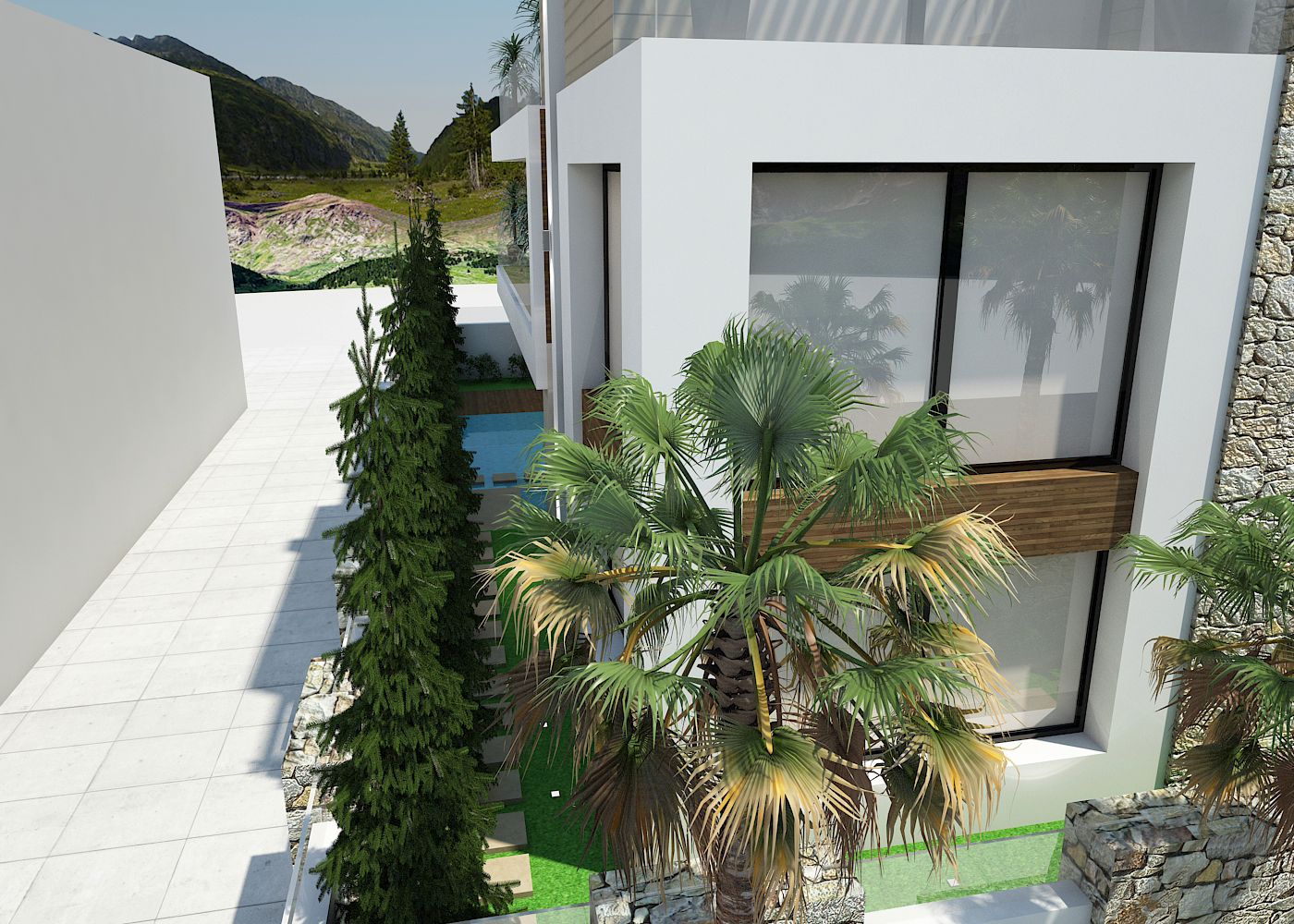 R+2 Fama – Architecte d’intérieur à Casablanca – Conception et aménagement intérieur d’immeuble moderne