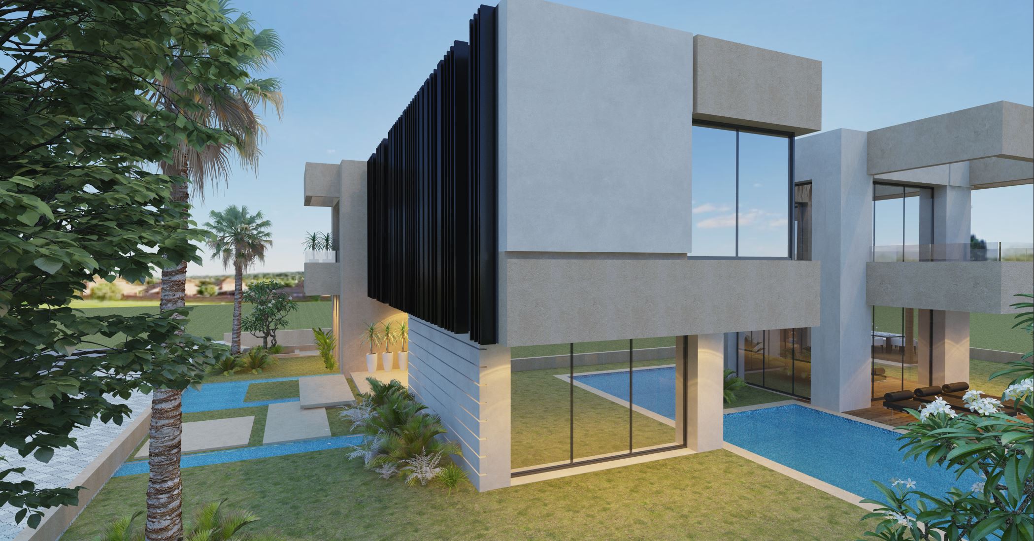 Villa Rachid Oudghiri – Architecte d’intérieur à Casablanca – Aménagement et design intérieur résidentiel moderne et élégant