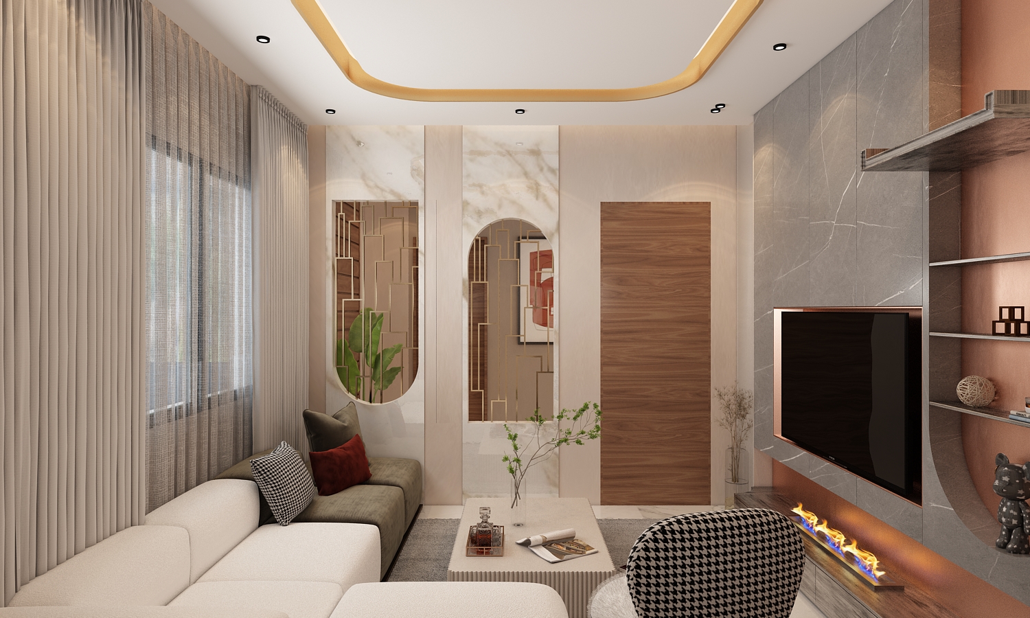 Villa Salah Victoria – Architecte d’intérieur à Casablanca – Aménagement et design intérieur résidentiel moderne et élégant