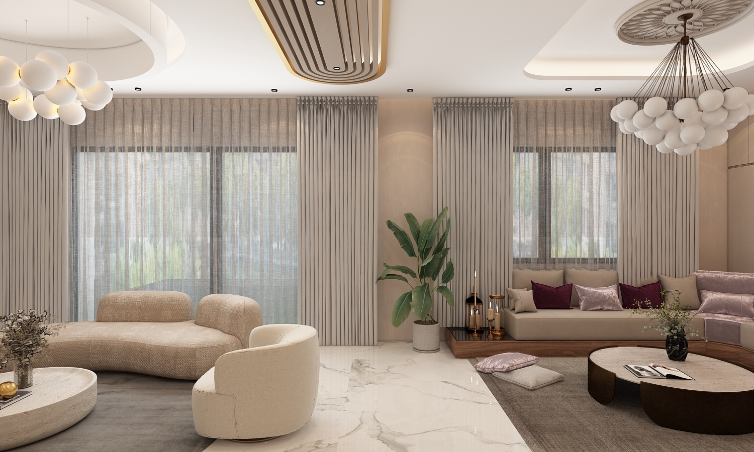 Villa Salah Victoria – Architecte d’intérieur à Casablanca – Aménagement et design intérieur résidentiel moderne et élégant