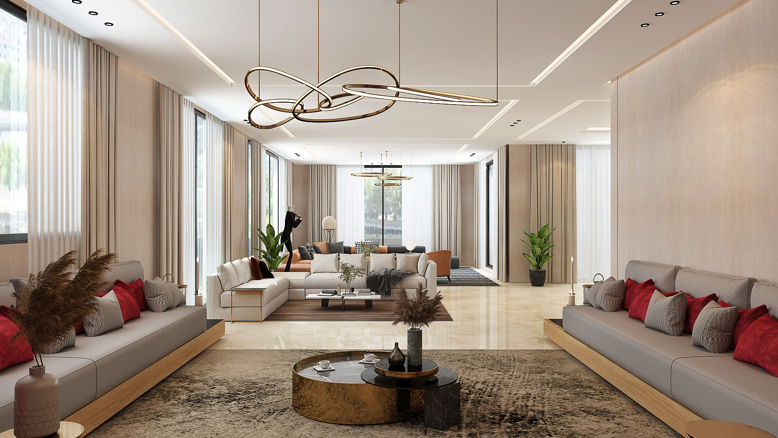 Villa Rachid Oudghiri – Architecte d’intérieur à Casablanca – Aménagement et design intérieur résidentiel moderne et élégant