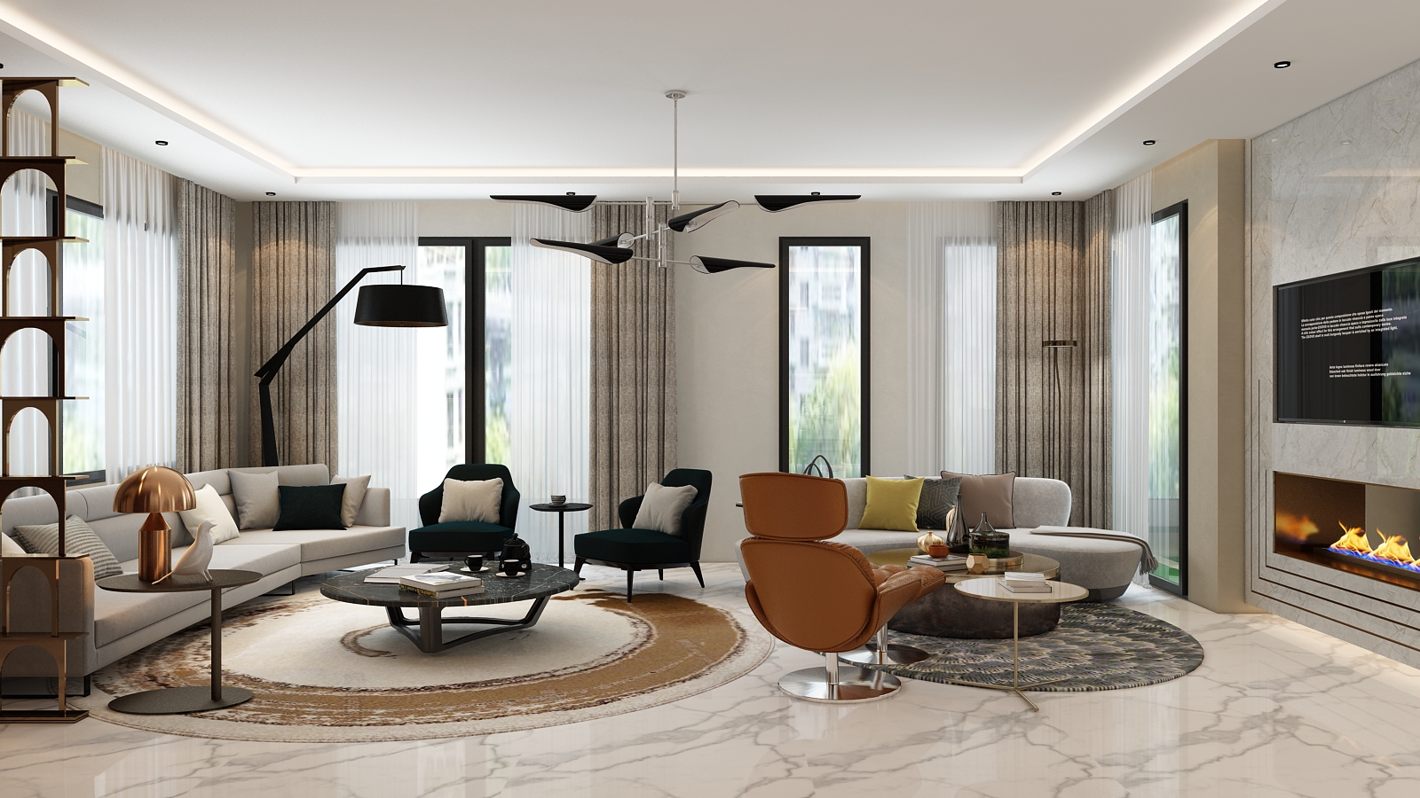 R+2 Fama – Architecte d’intérieur à Casablanca – Conception et aménagement intérieur d’immeuble moderne