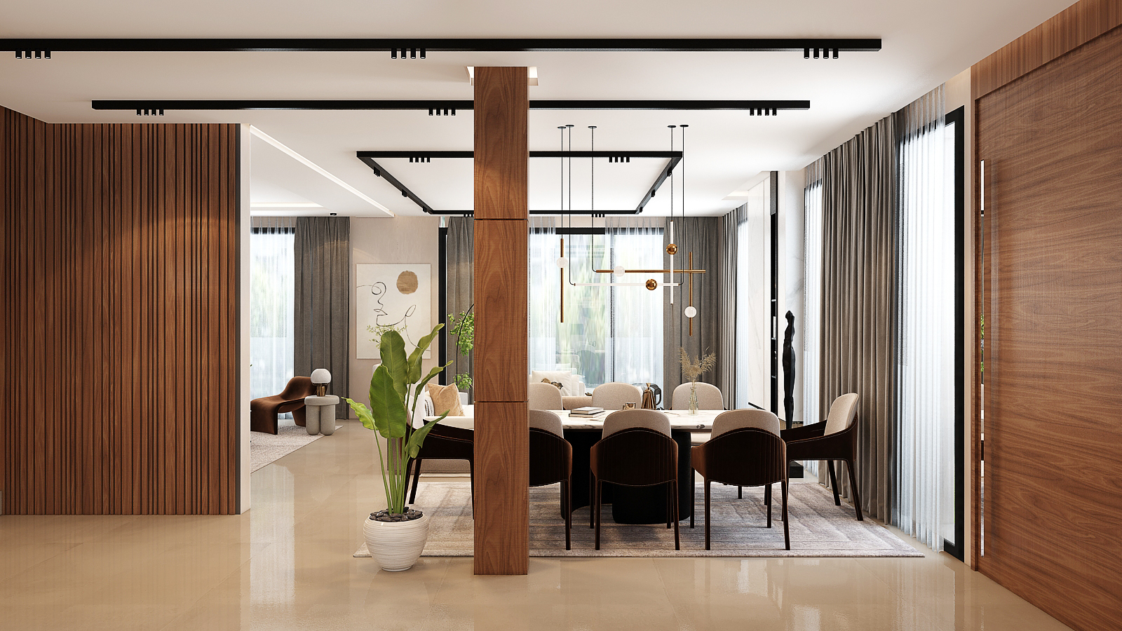 Villa Benniss – Architecte d’intérieur Casablanca – Aménagement intérieur résidentiel moderne