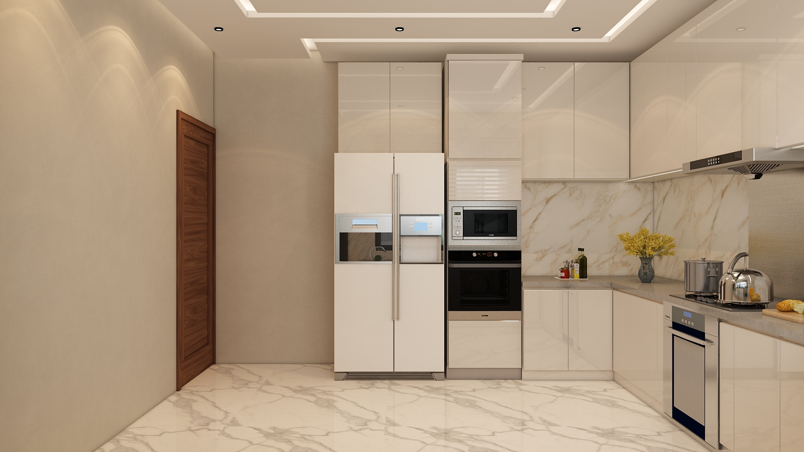 R+2 Fama – Architecte d’intérieur à Casablanca – Conception et aménagement intérieur d’immeuble moderne