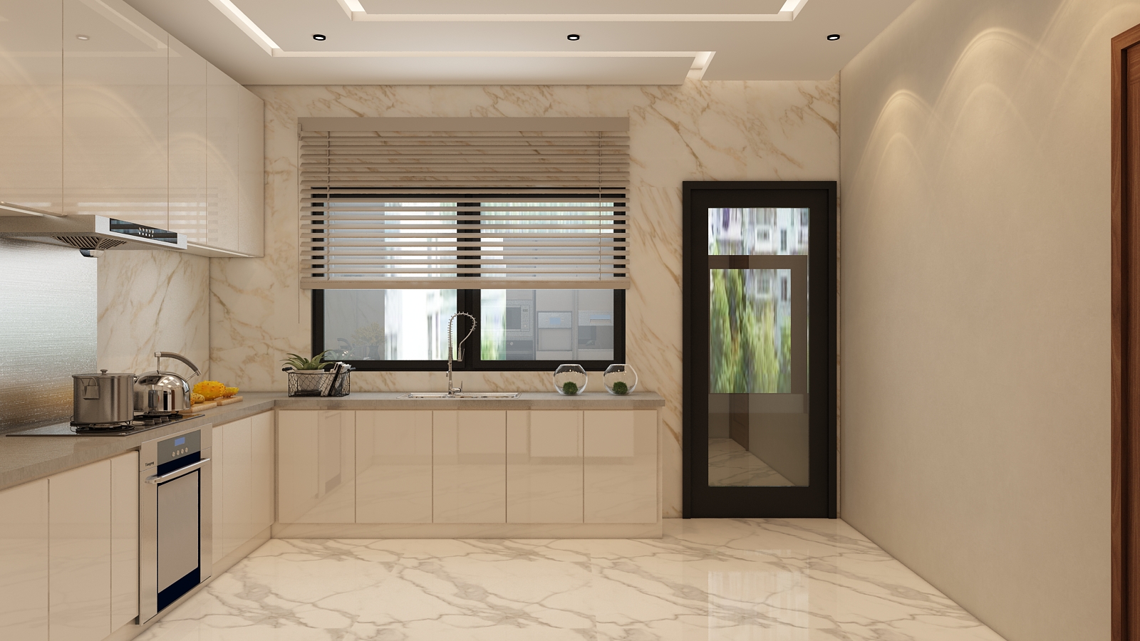 R+2 Fama – Architecte d’intérieur à Casablanca – Conception et aménagement intérieur d’immeuble moderne