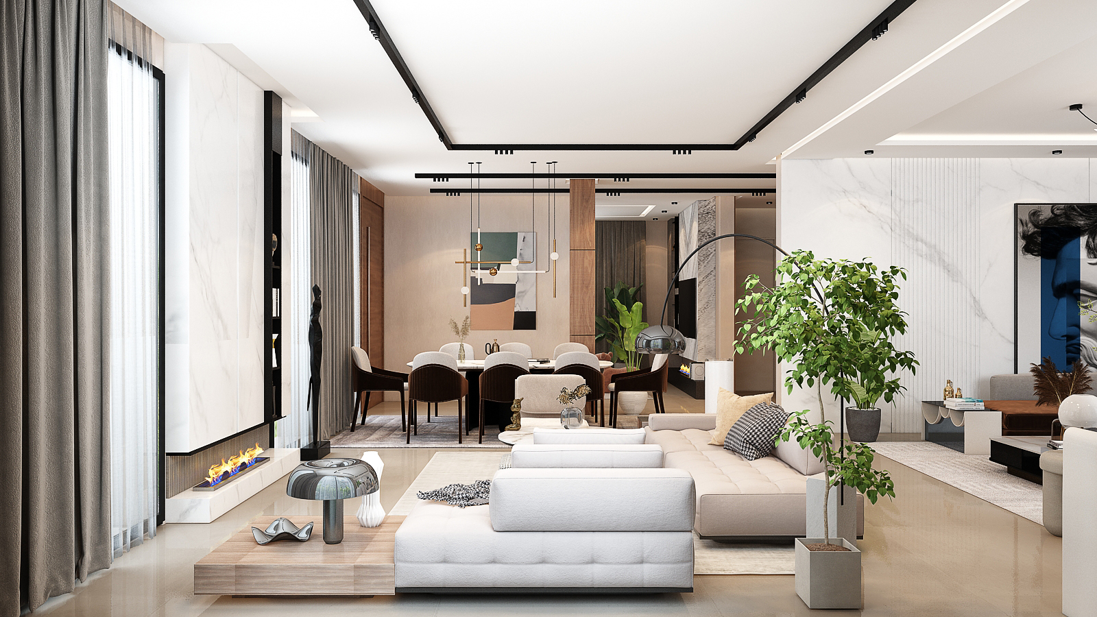 Villa Benniss – Architecte d’intérieur Casablanca – Aménagement intérieur résidentiel moderne