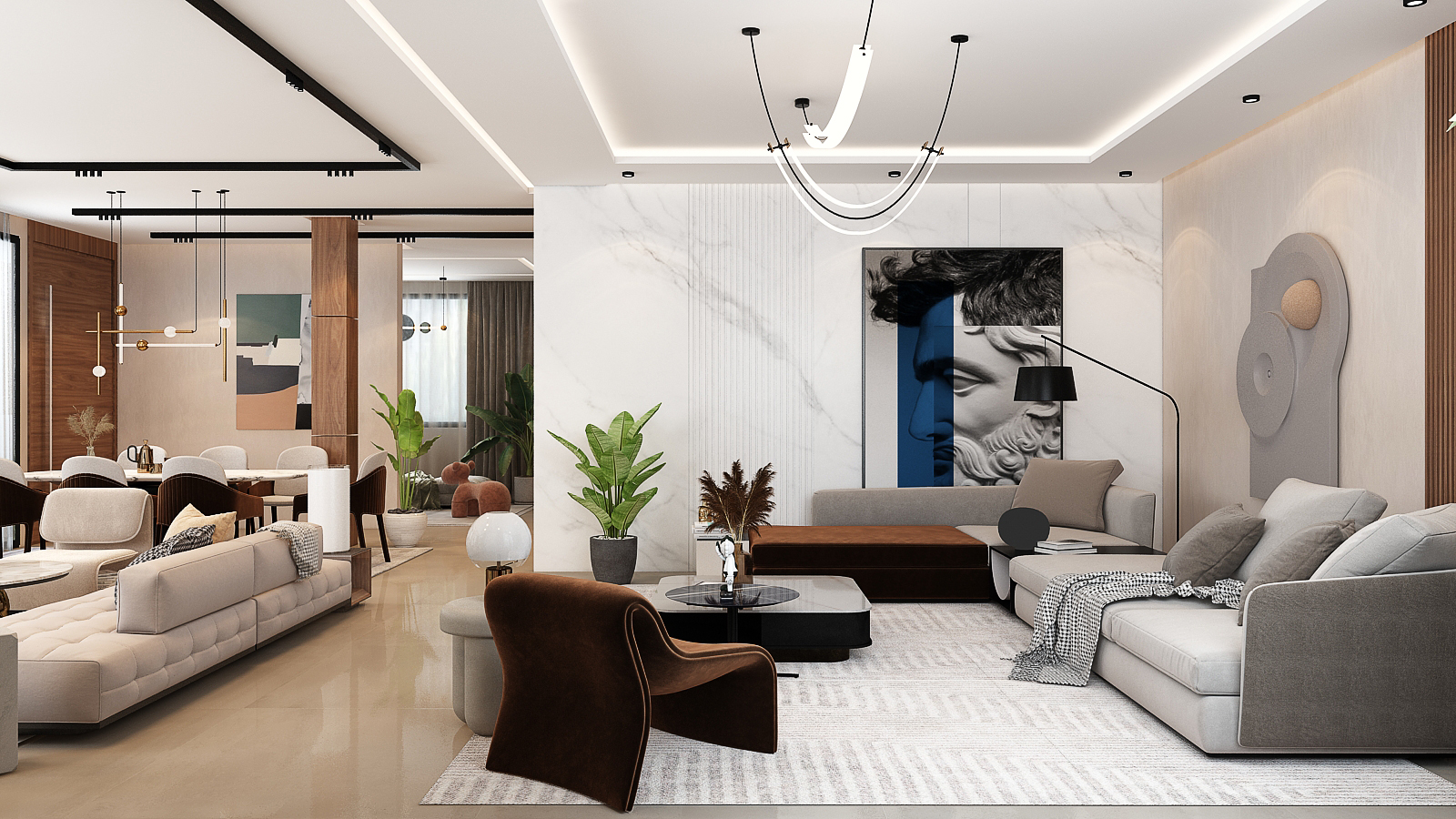 Villa Benniss – Architecte d’intérieur Casablanca – Aménagement intérieur résidentiel moderne