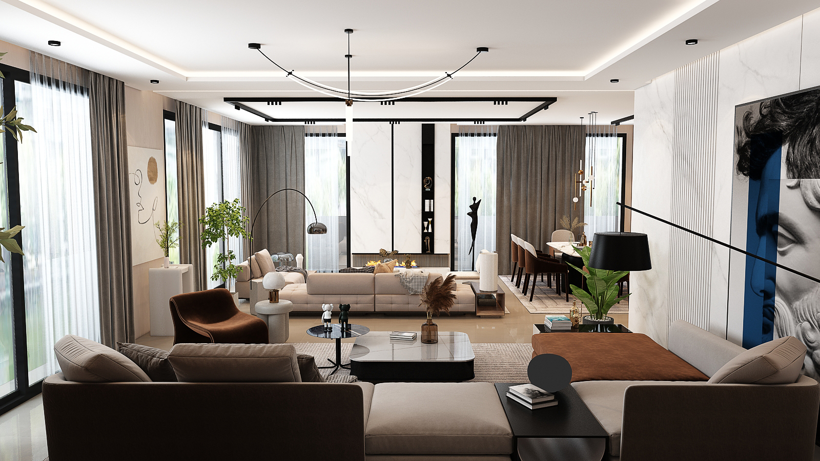 Villa Benniss – Architecte d’intérieur Casablanca – Aménagement intérieur résidentiel moderne