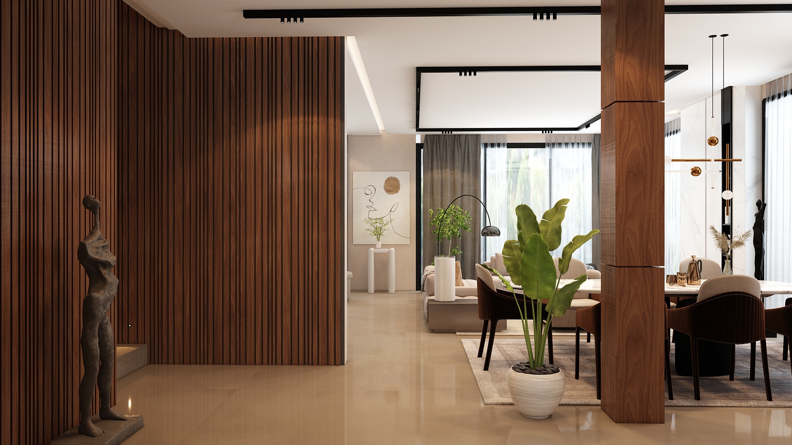 Villa Benniss – Architecte d’intérieur Casablanca – Aménagement intérieur résidentiel moderne