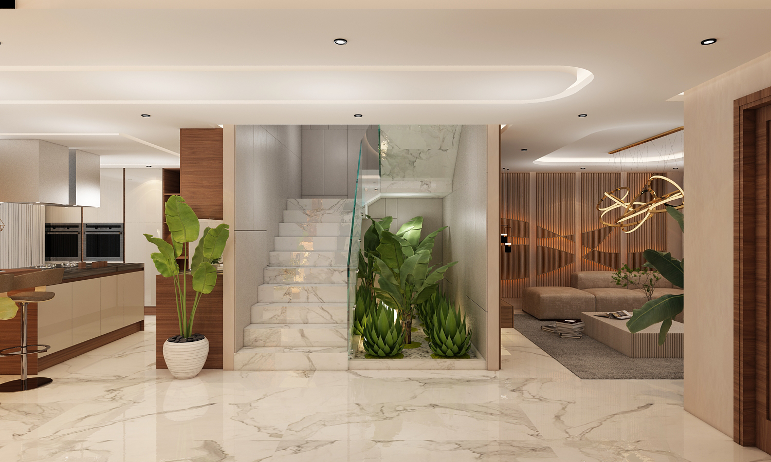 Villa Salah Victoria – Architecte d’intérieur à Casablanca – Aménagement et design intérieur résidentiel moderne et élégant