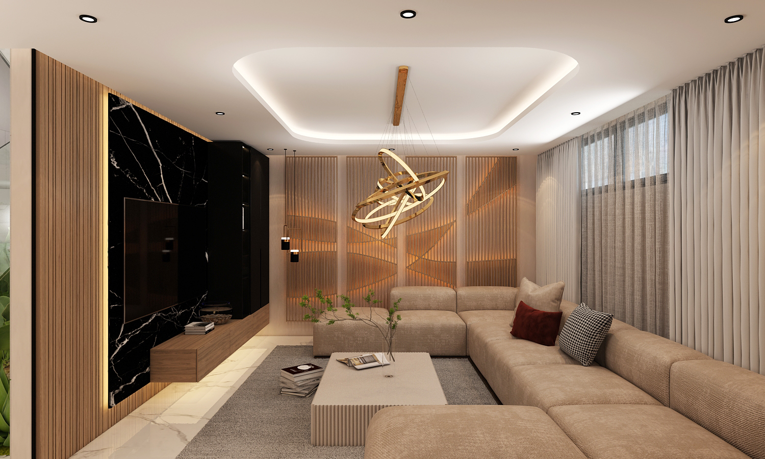 Villa Salah Victoria – Architecte d’intérieur à Casablanca – Aménagement et design intérieur résidentiel moderne et élégant