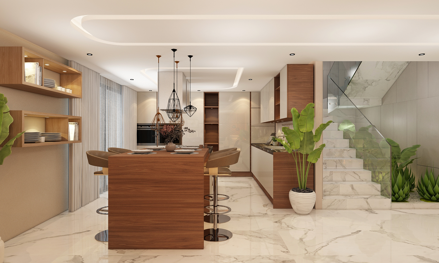 Villa Salah Victoria – Architecte d’intérieur à Casablanca – Aménagement et design intérieur résidentiel moderne et élégant