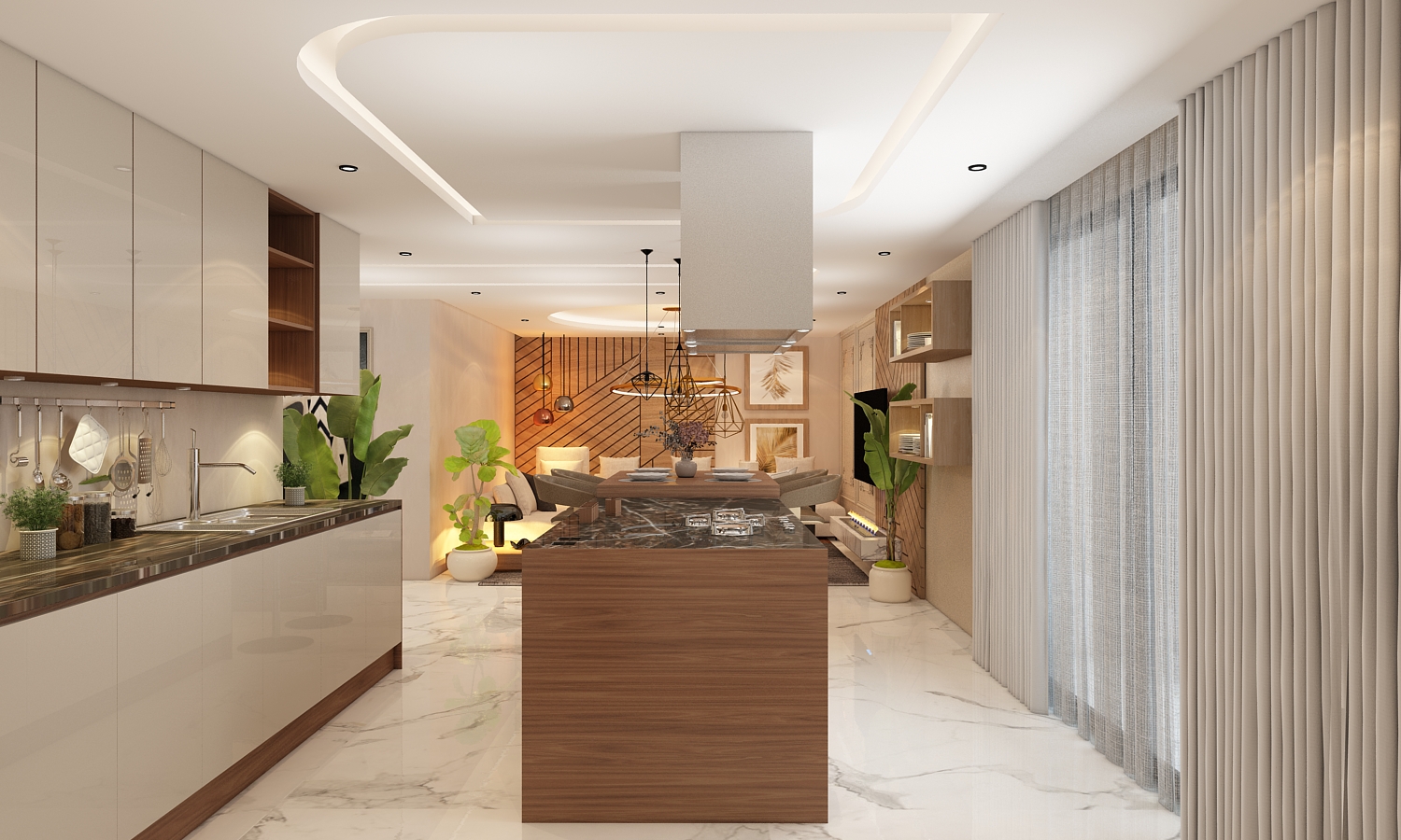 Villa Salah Victoria – Architecte d’intérieur à Casablanca – Aménagement et design intérieur résidentiel moderne et élégant