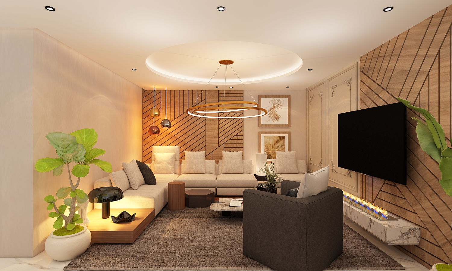 Villa Salah Victoria – Architecte d’intérieur à Casablanca – Aménagement et design intérieur résidentiel moderne et élégant