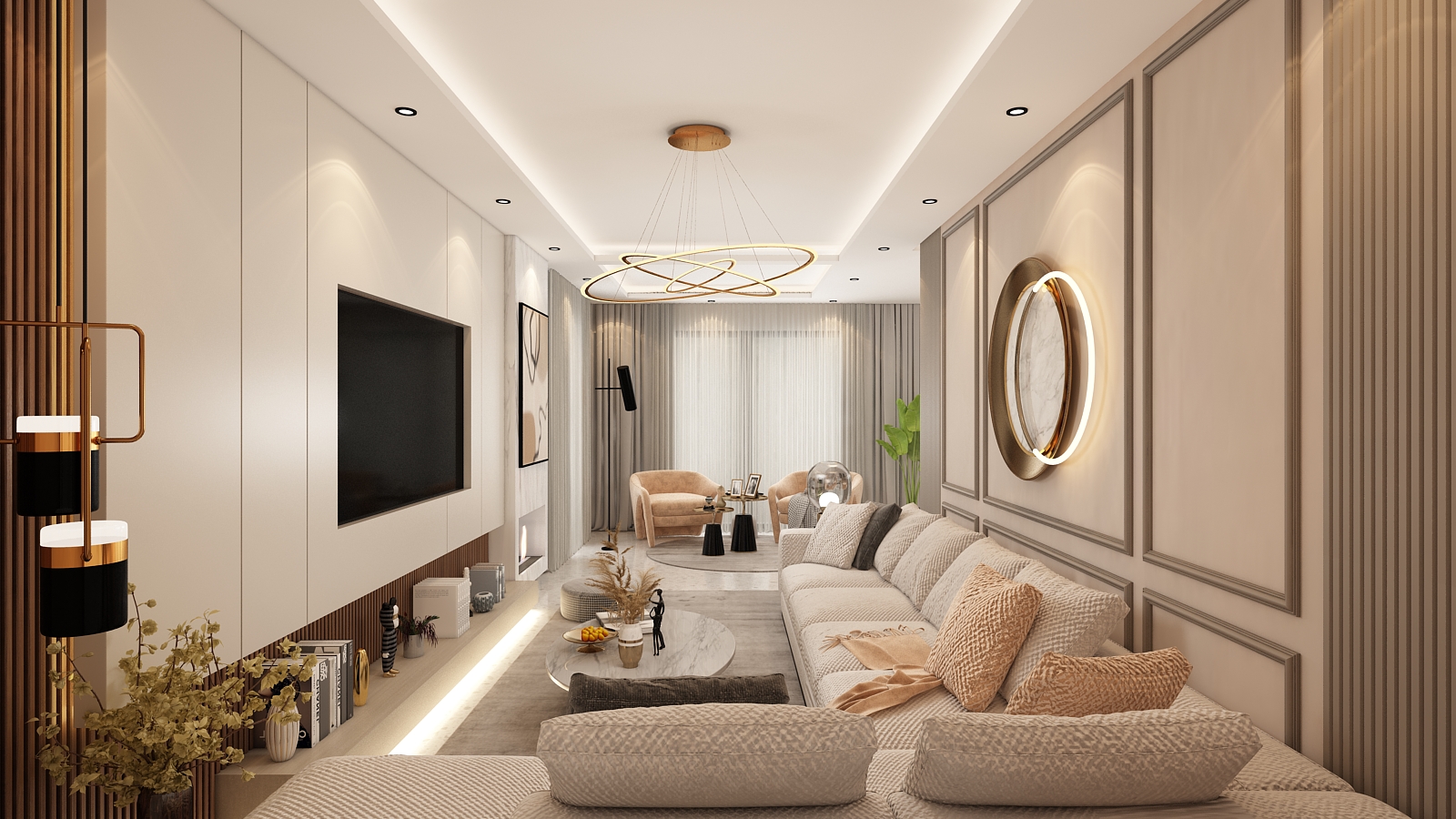 Villa Laarbi Alouchi – Architecte d’intérieur à Casablanca – Aménagement et design intérieur résidentiel moderne et élégant